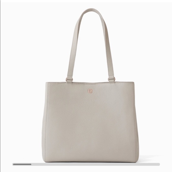 Dagne Dover Handbags - Dagne dover allyn tote medium bone